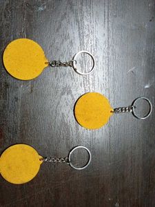 Funky Patterned Keychains