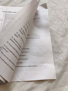 Drinking Game Fun Questions