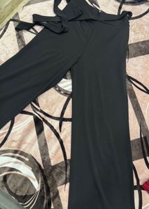 Chic Black Wide Leg Pants