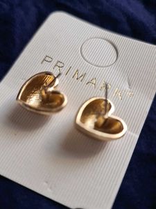 Heart Stud Earrings