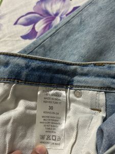 Flared Denim Jeans