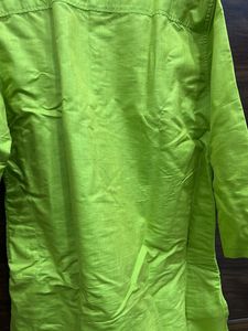 Green Cotton Kurta