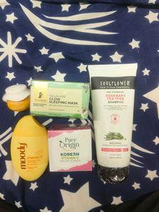 Skincare Bundle: Moody, Pilgrim, Soulflower & More