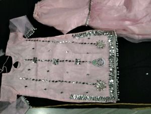 New Garara Dress Zari Work Dres