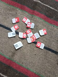 Mixed SIM Card Lot