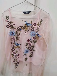 Floral Embroidered Top
