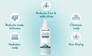 WishCare AHA BHA Anti-Dandruff Shampoo