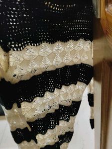 Stylish Striped Knit Sweater