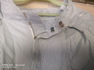 FRESH STRIPPED COTTON PANTS