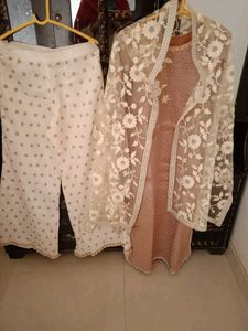 Elegant Embroidered Pakistani Suit