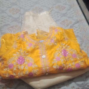 Elegant Yellow Kurta
