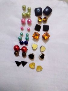 Assorted Stud &amp; Drop Earring Collection