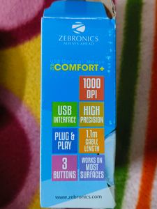 Zebronics Mouse For Laptop And Computer