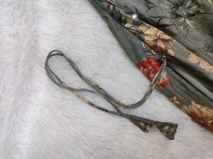 FLORAL MIRROR WORK KURTA SET