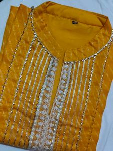 Yellow Kurta