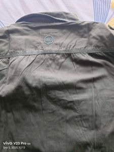 Olive Green Casual Shirt