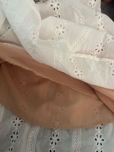 White Embroided Dress