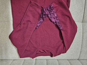 Maroon Stylish Top