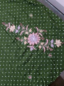 Polka Dot Kurta Set