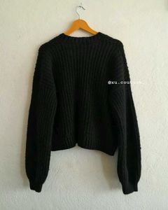 Crochet Cardigan Loose Fit L/XL