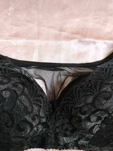 Elegant Black Lace Bra