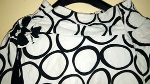 Black And White Skirt