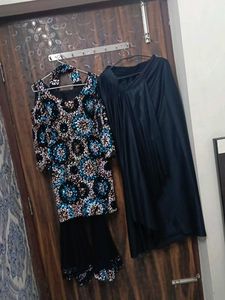 Sequin Embellished Kurta Set