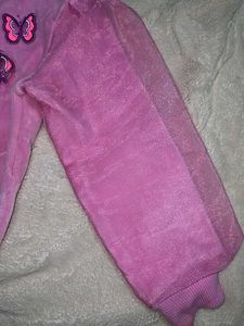 Girls Velvet Sweater - 18-24m
