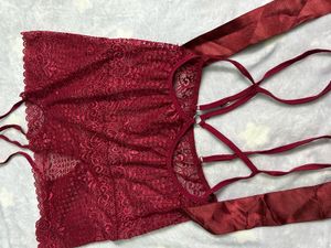 Red Lace Lingerie