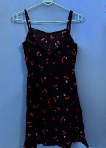 Cherry Print Dress