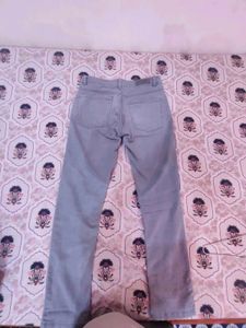 Grey Denim Jeans