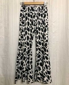 White & Black Cotton Leggings