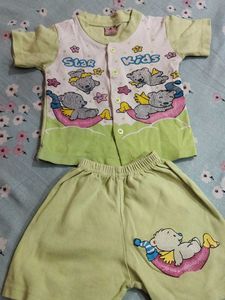 Lemon Green Baba Dress