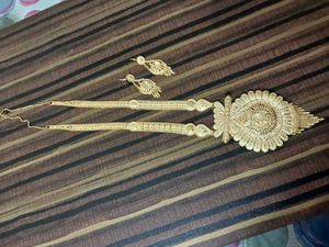 Elegant Golden Necklace Set