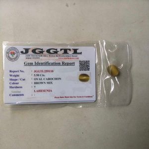 5.90 CTS Cat Eye Lahsuniya Gemstone