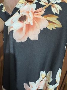 Floral Bodycon Midi Dress