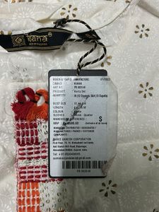 Elegant White Printed Kurta