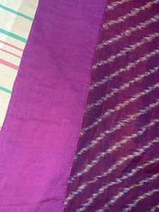 Purple Printed Classy Saree