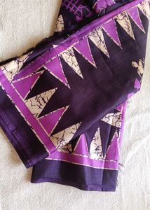 Ethnic Motifs Pure Silk Saree