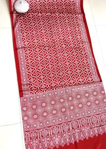 New Ajrakh Modal Silk Stole Dupatta