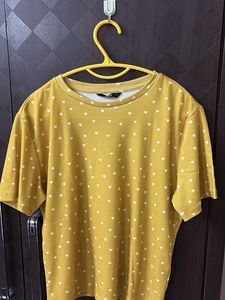 Cute Heart Print Tee