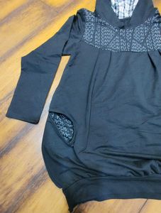 Black Hoodie Dress
