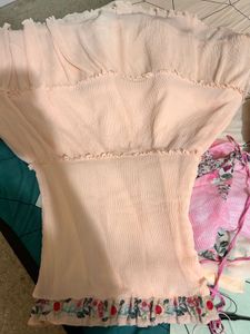 Peach New Only  Lehenga