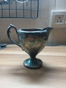 vintage silver-plated creamer pitcher