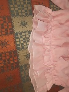 Pink Ruffle Top