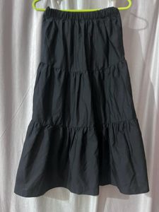 Black Midi Skirt