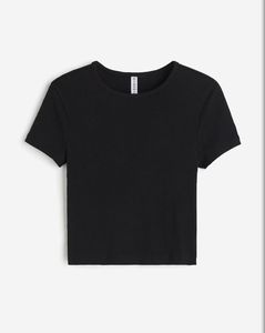 H&M Ribbed Crop Top