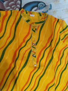 Striped Yellow Tunic
