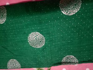 Green Ethnic Partywear Saree