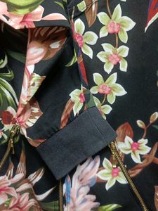 Floral Bomber Jacket